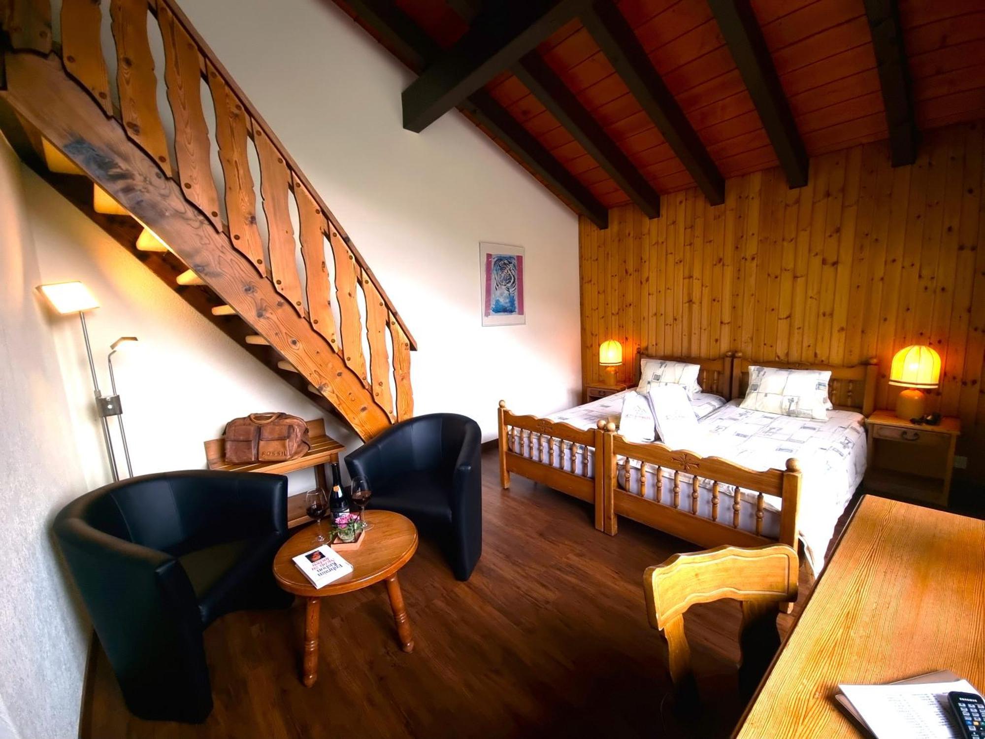 Hotel Alpenblick-Leukerbad-Therme ห้อง รูปภาพ