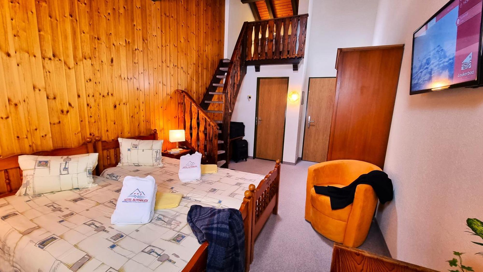 Hotel Alpenblick-Leukerbad-Therme ห้อง รูปภาพ